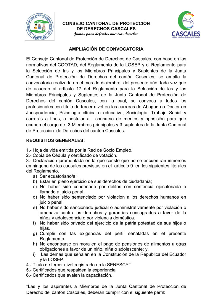 CONVOCATORIA AMPLIADA logo1