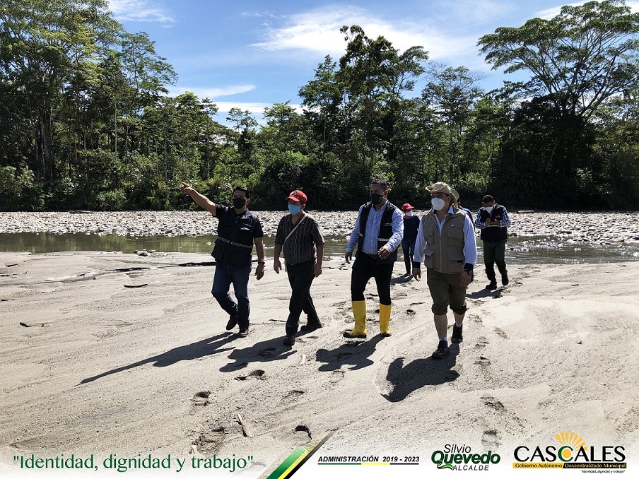 INSPECCIÓN DE LAS RIBERAS DEL RÍO AGUARICO EN EL CANTÓN CASCALES 